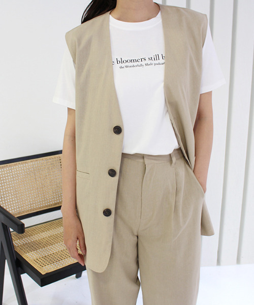 MODE ROBE(モードローブ)の「フロントロゴTシャツ(Tシャツ/カットソー・レディース・ホワイト/ピンク/ミント・FREE)」の6枚目の写真