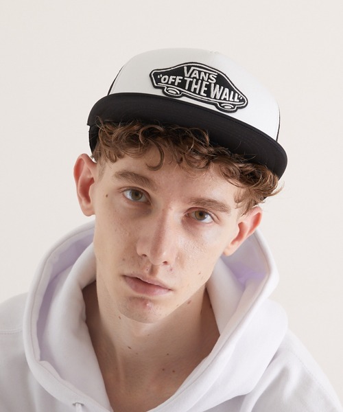 US VANS(ユーエスヴァンズ)の「【VANS】VANS CLASSIC PATCH TRUCKER CAP(BEY)(キャップ・メンズ・ブラック系その他/ブラック・FREE)」の7枚目の写真