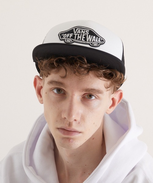 US VANS(ユーエスヴァンズ)の「【VANS】VANS CLASSIC PATCH TRUCKER CAP(BEY)(キャップ・メンズ・ブラック系その他/ブラック・FREE)」の8枚目の写真