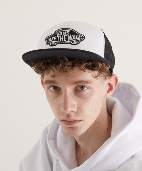 US VANS(ユーエスヴァンズ)の「【VANS】VANS CLASSIC PATCH TRUCKER CAP(BEY)(キャップ・メンズ・ブラック系その他/ブラック・FREE)」の9枚目の写真