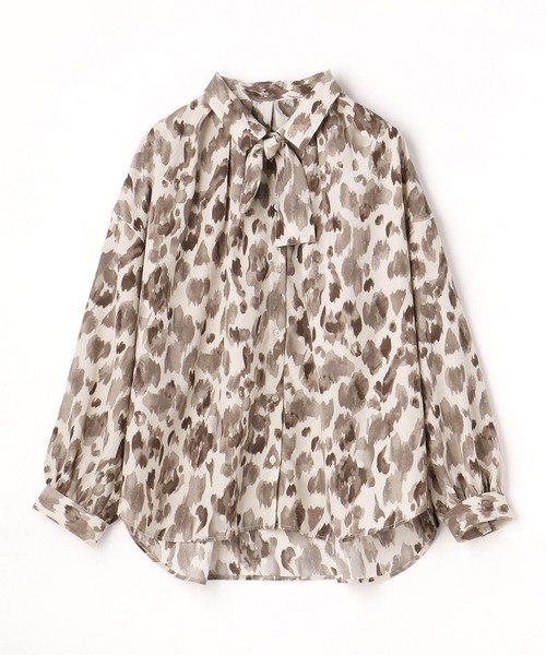 179/WG(イチナナキュウダブルジー)の「着脱可能な2WAY衿 : ボウタイブラウス(シャツ/ブラウス・レディース・グレー系その他/ベージュ系その他/ブルー系その他・MEDIUM)」の20枚目の写真