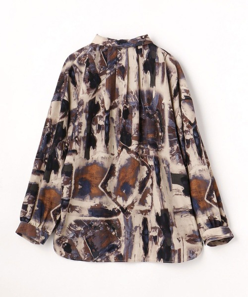 179/WG(イチナナキュウダブルジー)の「着脱可能な2WAY衿 : ボウタイブラウス(シャツ/ブラウス・レディース・グレー系その他/ベージュ系その他/ブルー系その他・MEDIUM)」の15枚目の写真