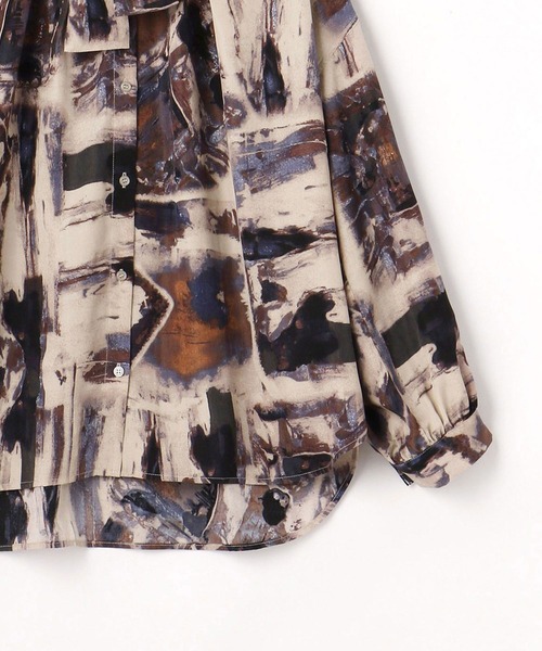 179/WG(イチナナキュウダブルジー)の「着脱可能な2WAY衿 : ボウタイブラウス(シャツ/ブラウス・レディース・グレー系その他/ベージュ系その他/ブルー系その他・MEDIUM)」の10枚目の写真