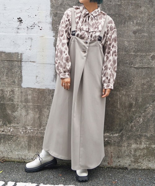 179/WG(イチナナキュウダブルジー)の「着脱可能な2WAY衿 : ボウタイブラウス(シャツ/ブラウス・レディース・グレー系その他/ベージュ系その他/ブルー系その他・MEDIUM)」の16枚目の写真