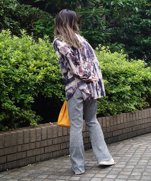 179/WG(イチナナキュウダブルジー)の「着脱可能な2WAY衿 : ボウタイブラウス(シャツ/ブラウス・レディース・グレー系その他/ベージュ系その他/ブルー系その他・MEDIUM)」の9枚目の写真