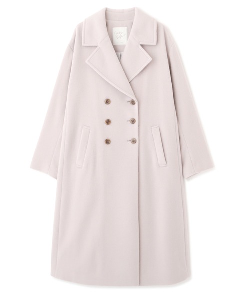 JILL by JILL STUART(ジルバイジルスチュアート)の「◇ライトモッサチェスターコート(チェスターコート・レディース・ベージュ/ブラウン/ブルー・SMALL/MEDIUM)」の7枚目の写真