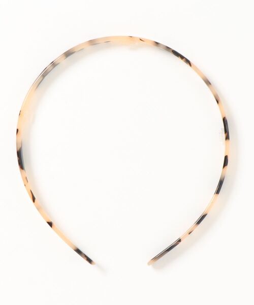 VIS（ビス）の「アクリルカチューシャ（カチューシャ・レディース・ブラウン系その他3/ベージュ/キナリ・FREE）」の3枚目の写真