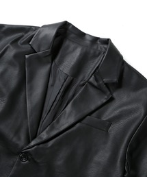 Espina（エスピナ）の「シンセティックレザーオーバーサイズテーラード