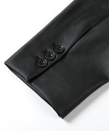 espina ジャケット Espina（エスピナ）の「シンセティックレザーオーバーサイズテーラード