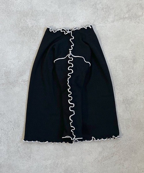 CALMIA（カルミア）の「9分袖メローテレコカットソー（C-6765/80～140cm）（Tシャツ/カットソー・キッズ・ライトブルー/ブラック/ブラウン/オフホワイト・90/100/110/120/80/130/140）」の7枚目の写真