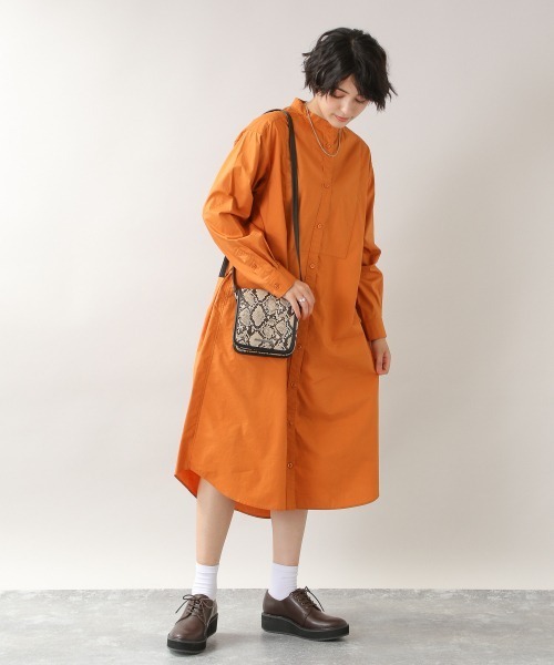 バンドカラーシャツワンピース シャツワンピース Rageblue レイジブルー のファッション通販 Zozotown