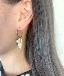 paravion | K/ぶら下がりクマさんピアス(ピアス(片耳用))