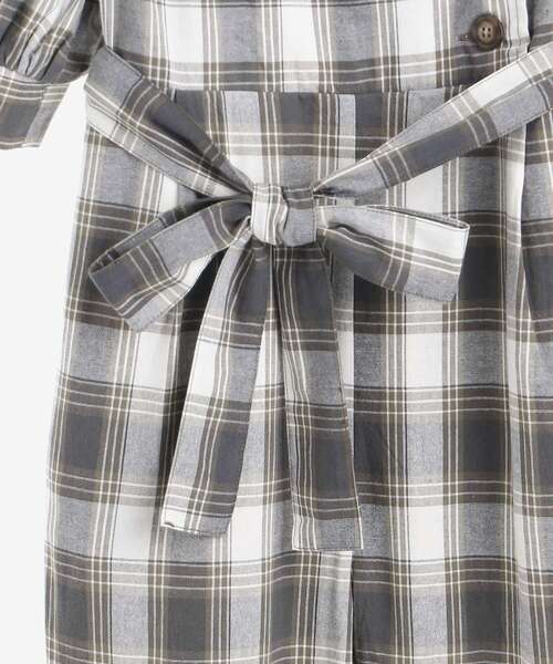 MAJESTIC LEGON（マジェスティックレゴン）の「Ladyカシュクールオーバーオール（サロペット/オーバーオール・レディース・ブラック系その他/ベージュ・MEDIUM/SMALL）」の16枚目の写真