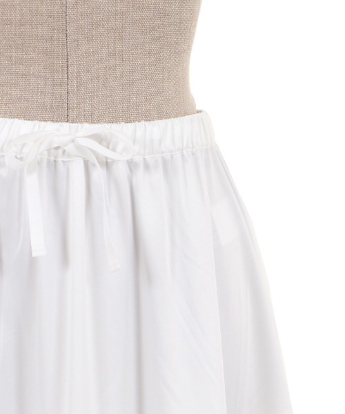 axes femme（アクシーズファム）の「ミディフリルペチスカート（スカート・レディース・ブラック/ホワイト/キナリ/ワイン/ラベンダー/ピンク・MEDIUM）」の12枚目の写真