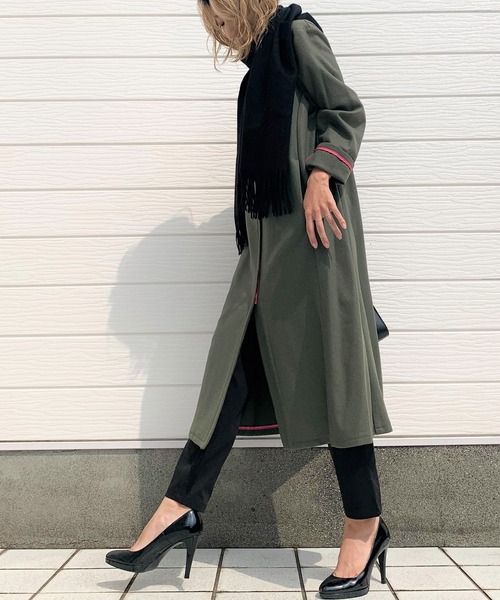 Q（キュー）の「カシミヤストール（ストール/ショール・レディース・ブラック/ベージュ/ピンク/ベージュ系その他/ブルー系その他・ONE SIZE）」の10枚目の写真