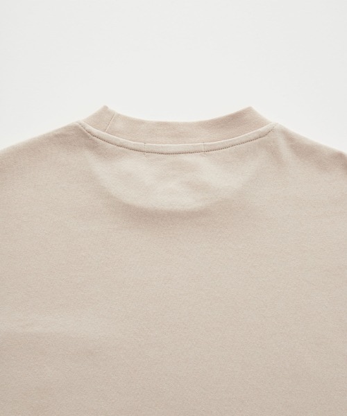 U.S. POLO ASSN.(ユーエスポロアッスン)の「U.S. POLO ASSN. /ユーエスポロアッスン 別注 袖ボリューム 胸刺繍ポケットロングTシャツ(Tシャツ/カットソー・レディース・ホワイト/ブラック/ベージュ/ネイビー/ブラウン/オレンジ/グリーン/ブルーグリーン/ブルー/ケリー/ダークグリーン/パープル/オレンジ系/オートミール/ピンク/ボルドー・S/M/L)」の20枚目の写真