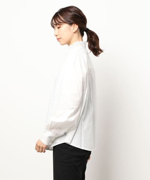 SCOTCH&SODA（スコッチアンドソーダ）の「【SCOTCH & SODA】ブラウス（シャツ/ブラウス・レディース・オフホワイト・2）」の2枚目の写真