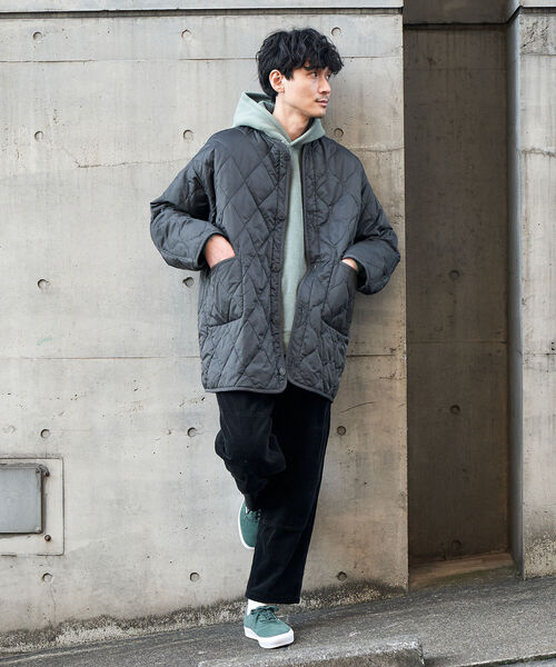 B:MING by BEAMS(ビーミングバイビームス)の「B:MING by BEAMS / マルチ キルト ブルゾン(ブルゾン・メンズ・チャコールグレー/ホワイト系その他/スモーキーグリーン系・SMALL/MEDIUM/LARGE/X-LARGE)」の10枚目の写真