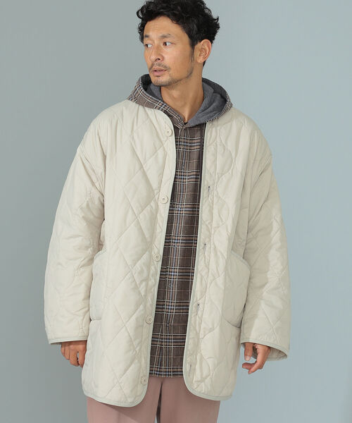 B:MING by BEAMS(ビーミングバイビームス)の「B:MING by BEAMS / マルチ キルト ブルゾン(ブルゾン・メンズ・チャコールグレー/ホワイト系その他/スモーキーグリーン系・SMALL/MEDIUM/LARGE/X-LARGE)」の11枚目の写真