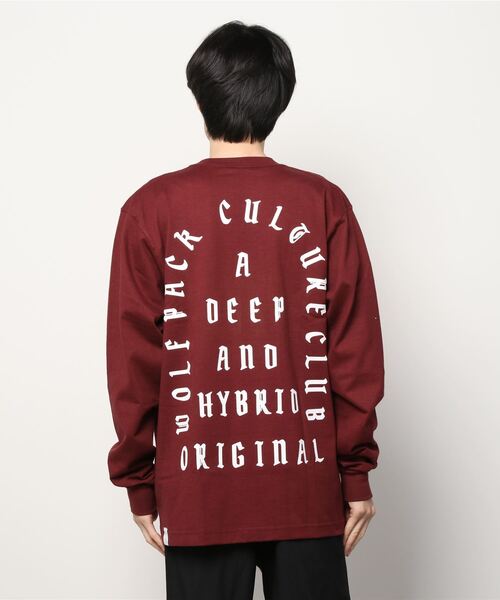 WP（ダブリューピー）の「WP / ダブリューピー：WP×CAMBER DEEP AND HYBRID L/Tee：WP06-T112[WAX]（Tシャツ/カットソー・メンズ・レッド系その他/ネイビー×ホワイト・L/M/XL）」の3枚目の写真