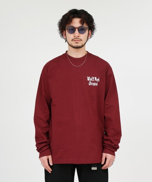 WP（ダブリューピー）の「WP / ダブリューピー：WP×CAMBER DEEP AND HYBRID L/Tee：WP06-T112[WAX]（Tシャツ/カットソー・メンズ・レッド系その他/ネイビー×ホワイト・L/M/XL）」の9枚目の写真