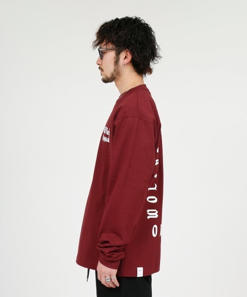 WP（ダブリューピー）の「WP / ダブリューピー：WP×CAMBER DEEP AND HYBRID L/Tee：WP06-T112[WAX]（Tシャツ/カットソー・メンズ・レッド系その他/ネイビー×ホワイト・L/M/XL）」の10枚目の写真