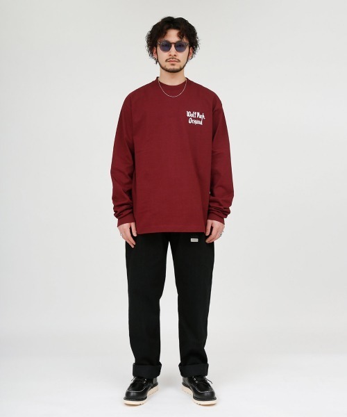 WP（ダブリューピー）の「WP / ダブリューピー：WP×CAMBER DEEP AND HYBRID L/Tee：WP06-T112[WAX]（Tシャツ/カットソー・メンズ・レッド系その他/ネイビー×ホワイト・L/M/XL）」の12枚目の写真