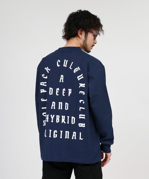 WP（ダブリューピー）の「WP / ダブリューピー：WP×CAMBER DEEP AND HYBRID L/Tee：WP06-T112[WAX]（Tシャツ/カットソー・メンズ・レッド系その他/ネイビー×ホワイト・L/M/XL）」の22枚目の写真