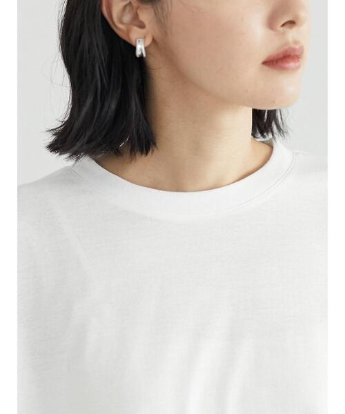 RAY CASSIN FAVORI（レイカズンフェバリ）の「・RAY CASSIN ベーシックロンT＊（Tシャツ/カットソー・レディース・オフホワイト/ライトグレー/チャコールグレー/ブラック・FREE）」の20枚目の写真