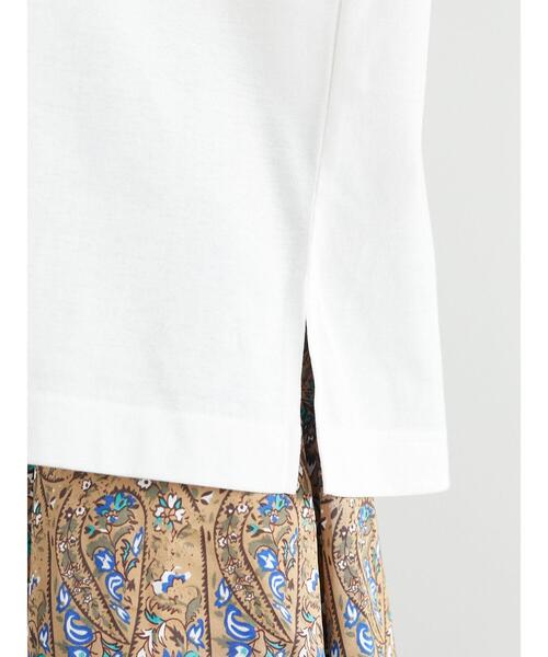 RAY CASSIN FAVORI（レイカズンフェバリ）の「・RAY CASSIN ベーシックロンT＊（Tシャツ/カットソー・レディース・オフホワイト/ライトグレー/チャコールグレー/ブラック・FREE）」の18枚目の写真