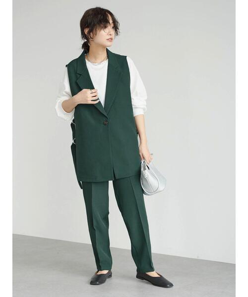 RAY CASSIN FAVORI（レイカズンフェバリ）の「・RAY CASSIN ベーシックロンT＊（Tシャツ/カットソー・レディース・オフホワイト/ライトグレー/チャコールグレー/ブラック・FREE）」の14枚目の写真