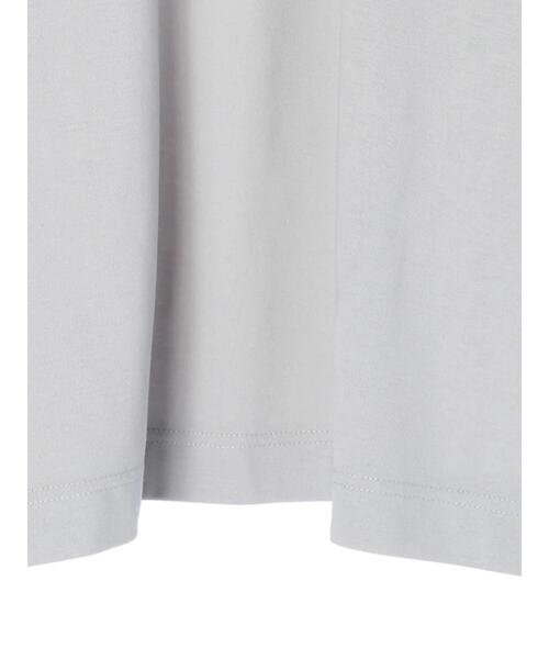 RAY CASSIN FAVORI（レイカズンフェバリ）の「・RAY CASSIN ベーシックロンT＊（Tシャツ/カットソー・レディース・オフホワイト/ライトグレー/チャコールグレー/ブラック・FREE）」の10枚目の写真