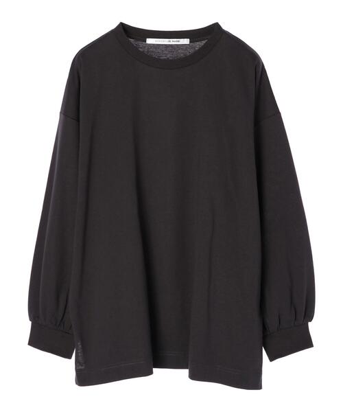 RAY CASSIN FAVORI（レイカズンフェバリ）の「・RAY CASSIN ベーシックロンT＊（Tシャツ/カットソー・レディース・オフホワイト/ライトグレー/チャコールグレー/ブラック・FREE）」の5枚目の写真