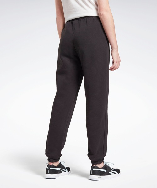 Reebok(リーボック)の「 アイデンティティ ロゴ フリース ジョガー / Identity Logo Fleece Joggers(スウェットパンツ・レディース・ヘザーグレー/ブラック・MEDIUM/X-LARGE/XX-LARGE/LARGE/X-SMALL/SMALL)」の13枚目の写真