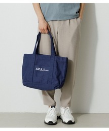 AZUL by moussy（アズールバイマウジー）の「AZUL CANVAS BIG TOTE BAG/AZULキャンバスビッグトートバッグ（ショルダーバッグ・メンズ）」