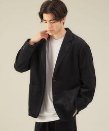 green label relaxing | 16W コーデュロイ ルーズ 2B ジャケット -静電気軽減-(テーラードジャケット)