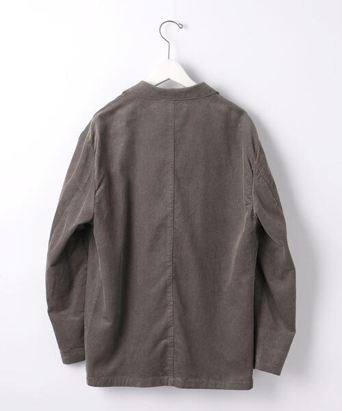 green label relaxing（グリーンレーベルリラクシング）の「16W コーデュロイ ルーズ 2B ジャケット -静電気軽減-（テーラードジャケット・メンズ・モカ/ベージュ/ブラック・S/L/XL/M）」の17枚目の写真
