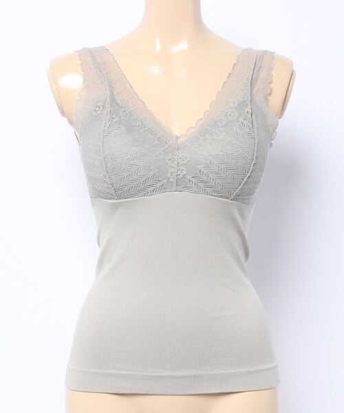 セール レースショルダーパッド付きインナー キャミソール Styleblock スタイルブロック のファッション通販 Zozotown