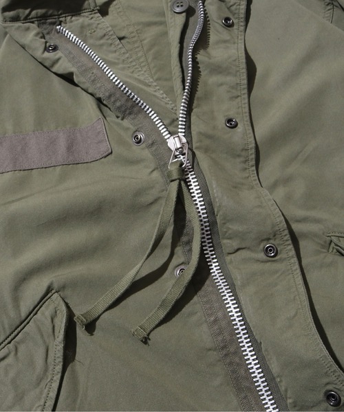 orSlow（オアスロウ）の「orSlow/オアスロウ M-65 FISH TALL COAT ARMY GREEN ミリタリー モッズコート フィッシュテールパーカー ロングコート（ミリタリージャケット・メンズ・アーミー・3/4/2/1）」の14枚目の写真