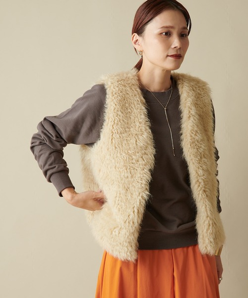 Omekashi（オメカシ）の「(オーガニックコットン)コンパクトスウェット（スウェット・レディース・チャコールグレー/サックスブルー/ピンク/アイボリー/オフホワイト/ネイビー/ピンク系その他・FREE）」の17枚目の写真