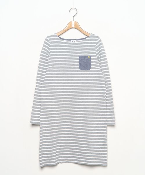 ブランド古着 ボーダー柄長袖ワンピース ワンピース Arnold Palmer Timeless アーノルドパーマータイムレス のファッション通販 Zozoused