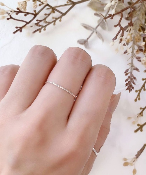 fing.（フィング）の「tie クラフトリング（リング・レディース・シルバー/ゴールド/ピンクゴールド・9号/5号/3号/7号/15号/11号/13号）」の9枚目の写真