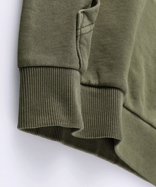 BRANSHES（ブランシェス）の「【バンダナフード】パーカー（パーカー・キッズ・カーキ/チャコールグレー・140/90/110/150/120/100/130）」の11枚目の写真