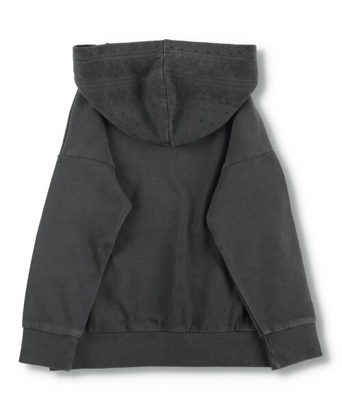 BRANSHES（ブランシェス）の「【バンダナフード】パーカー（パーカー・キッズ・カーキ/チャコールグレー・140/90/110/150/120/100/130）」の22枚目の写真
