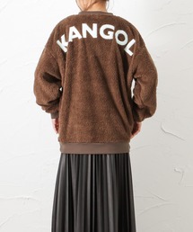 KANGOL カンゴール ファーフリースプルオーバー トレーナー