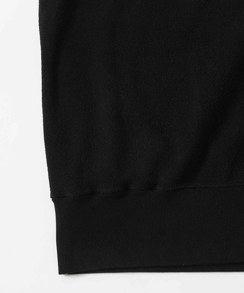 X-girl(エックスガール)の「PANELLED HALF ZIP SWEAT TOP(スウェット・レディース・イエロー/ブラック/アッシュ・M/S)」の15枚目の写真