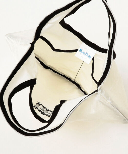 bpr BEAMS（ビーピーアール ビームス ）の「RairBag PROJECTS / OVAL M バッグ（トートバッグ・メンズ・ホワイト/オリーブ/ブラック・ONE SIZE）」の7枚目の写真
