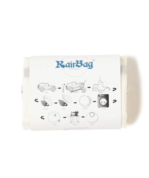 bpr BEAMS（ビーピーアール ビームス ）の「RairBag PROJECTS / OVAL M バッグ（トートバッグ・メンズ・ホワイト/オリーブ/ブラック・ONE SIZE）」の5枚目の写真