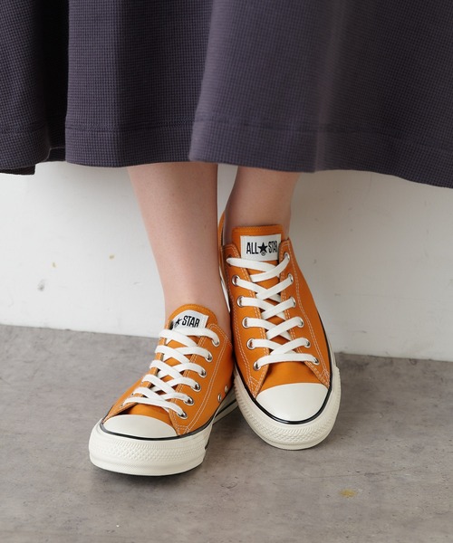 CONVERSE（コンバース）の「ALL STAR US 64 MP OX スニーカー/CONVERSE/コンバース（スニーカー・レディース・ベージュ/オレンジ/ネイビー・24.5cm/23cm/24cm/23.5cm）」の15枚目の写真