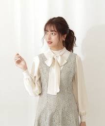 PROPORTION BODY DRESSING | ボウタイリボンニット / 1212170105(ニット/セーター)